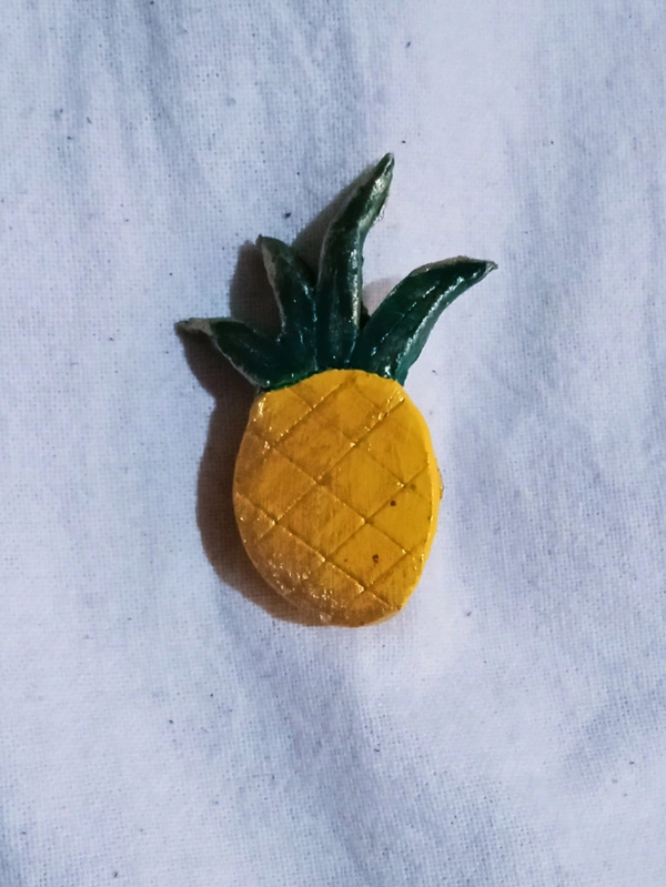 Fruits Clay Magnet - Fineapple
