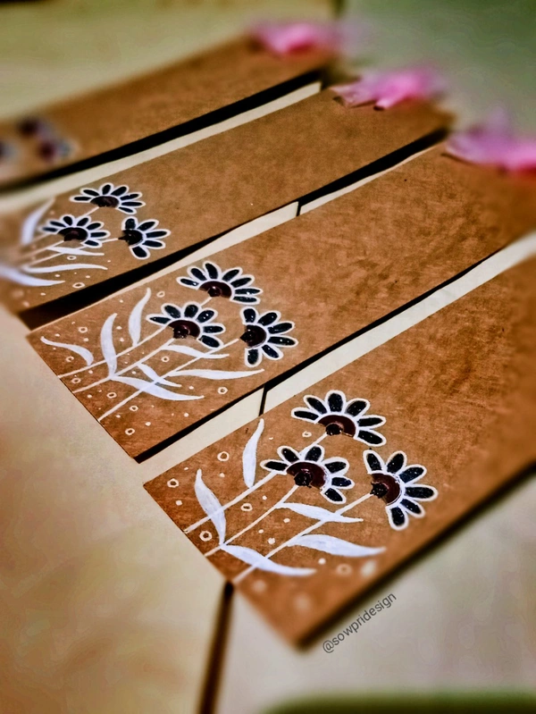 Bookmarks - purple, 3×6