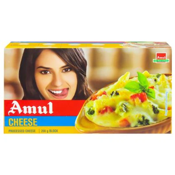 Amul Progressed Cheese-Block,200g