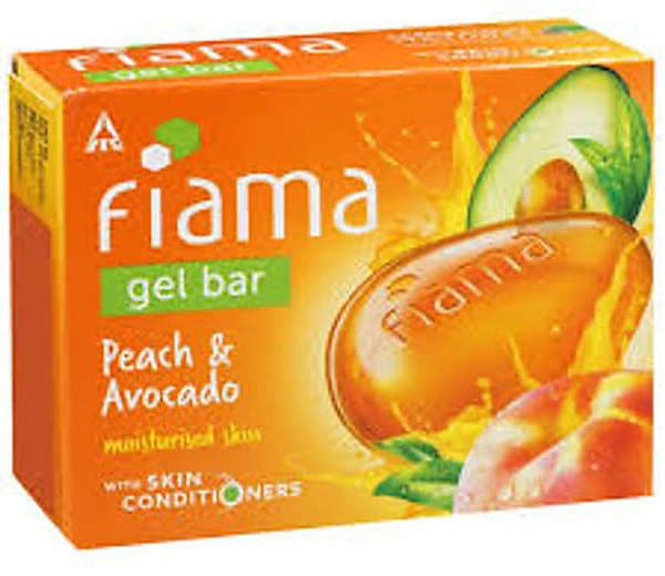 Fiama Peach& Avocado Gel Bar,75g
