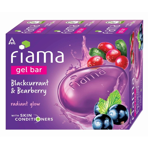 Fiama Bearberry& Black Currant Gel Bar,75g