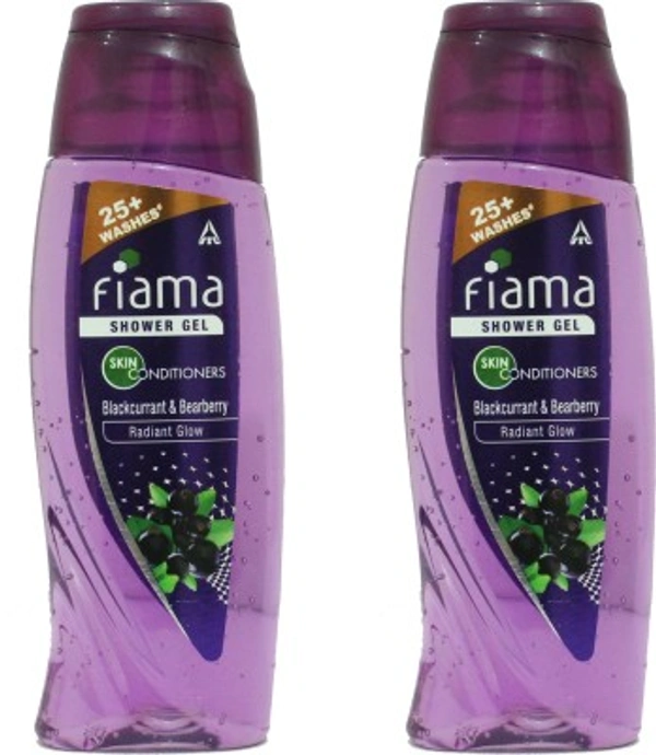 Fiama Bearberry& Black Currant Shower Gel,100ml (Free With Loofah)