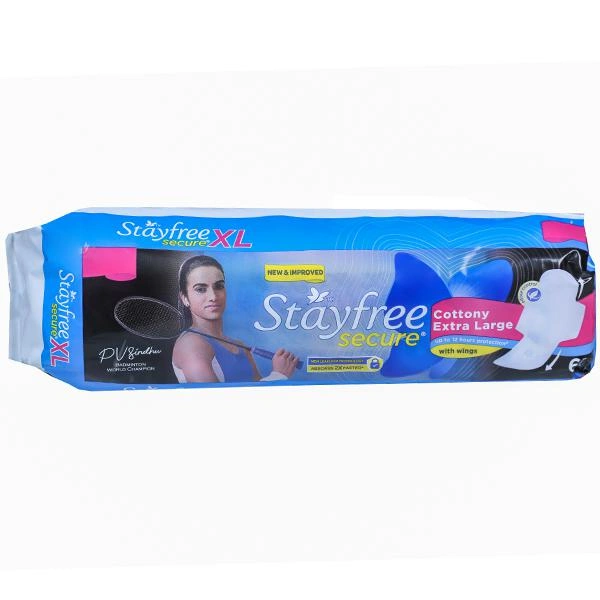 Stayfree Secure Cottony Extra Large (6 Pads)