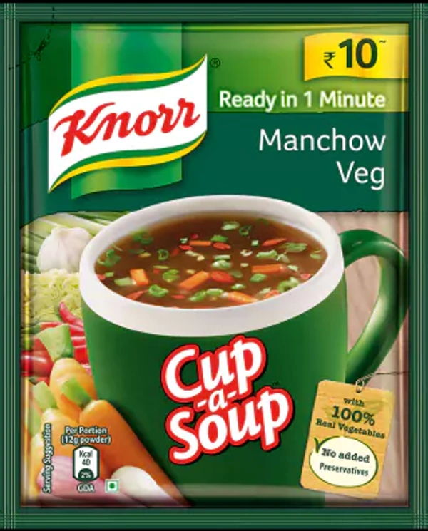 Knorr Manchow Veg Instant Cup-soup,12g