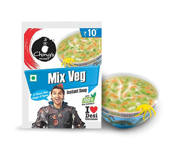 Chings Secret Mix Vegetable Instant Sop,15g