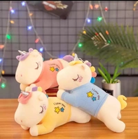 Chubby Unicorn I Love U Super Soft Plush Toys for Kids - Multicolour, 35cm