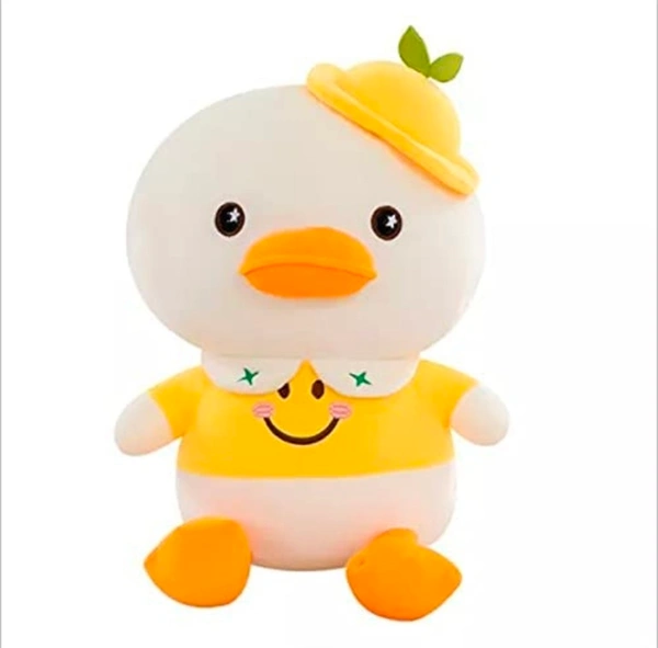 Chubby Plush Duck Toys Doll Cute Yellow Duck Doll Soft Stuffed Duck Animal Toys for Children Kids Birthday Gifts Baby Doll (35 cm) - Yellow, 35cm