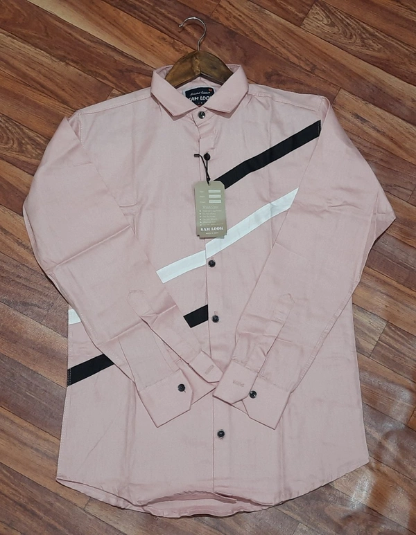 Fancy Shirt - sky-blue, XL