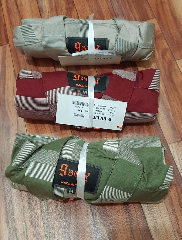 Casual Shirt Strip - Grey, M