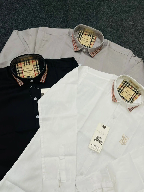 Burberry Shirt - sky blue, M