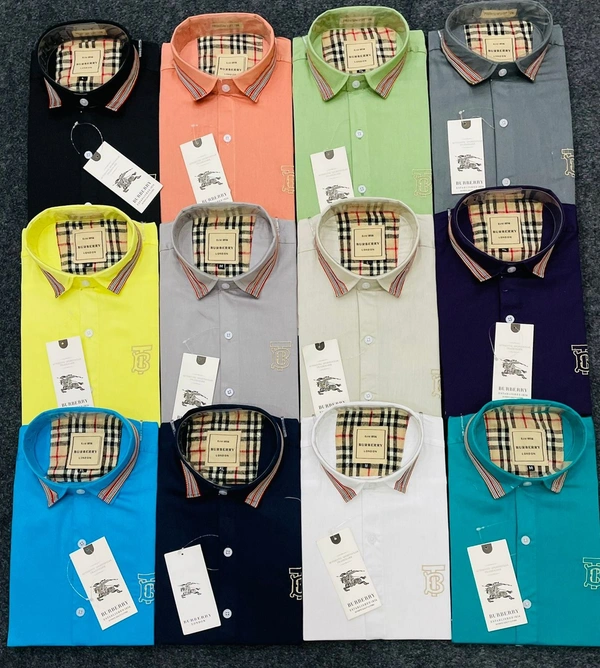 Burberry Shirt - sky blue, M