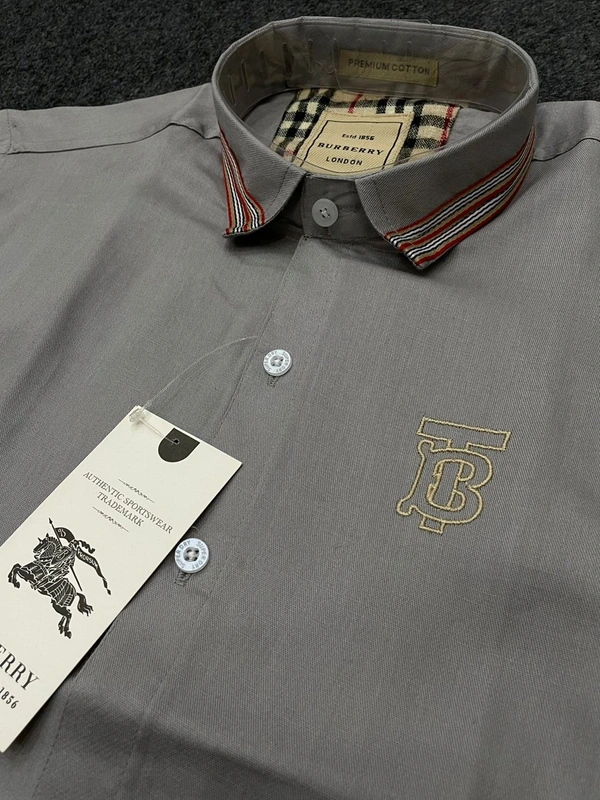 Burberry Shirt - sky blue, M