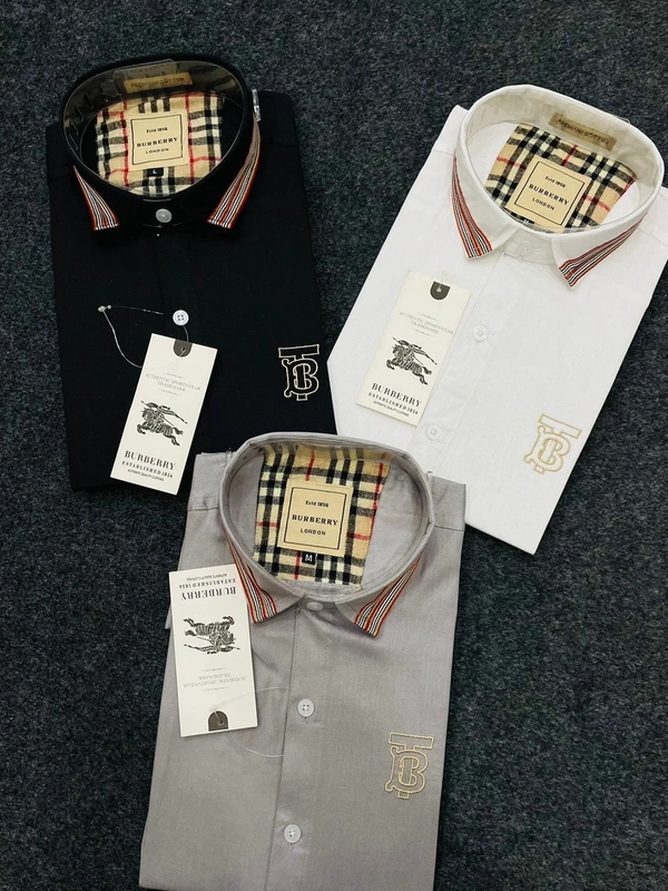 Burberry Shirt - sky blue, M