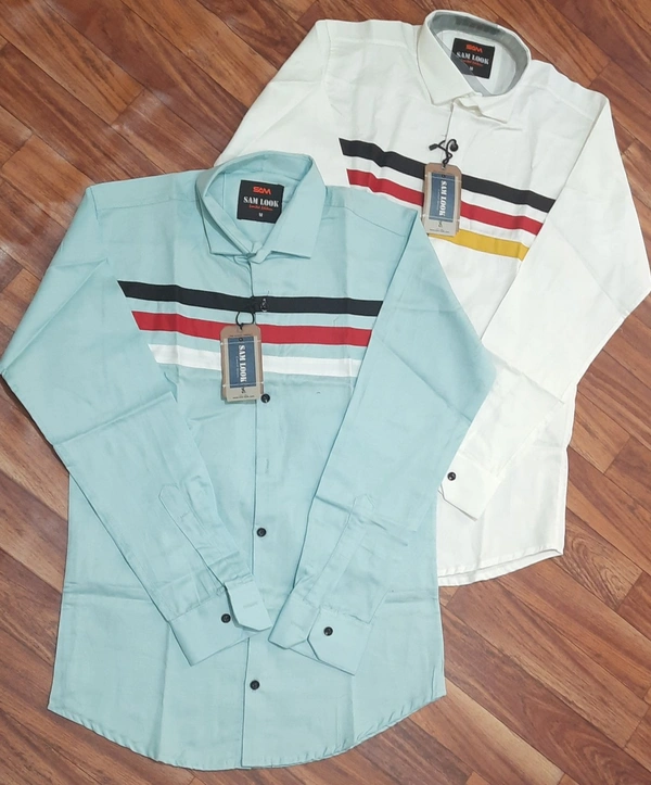 Fancy Shirt 04 - sky blue, XL