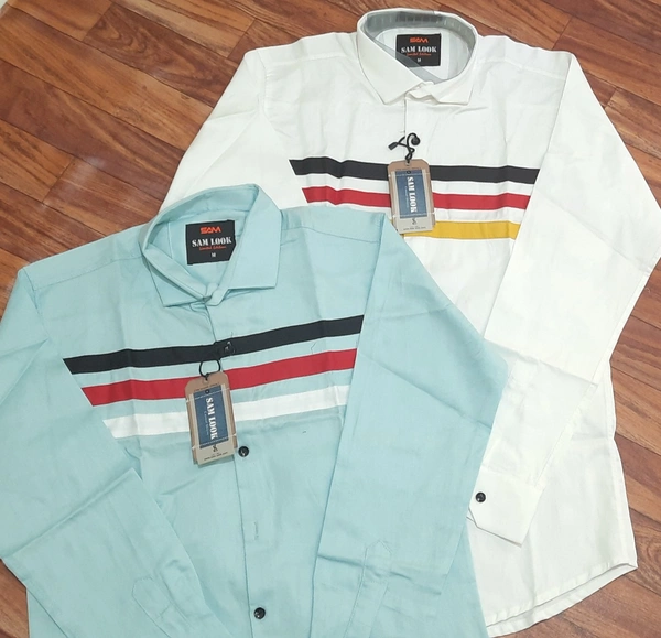 Fancy Shirt 04 - sky blue, XL