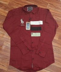 Fancy Shirt 05 - maroon, L