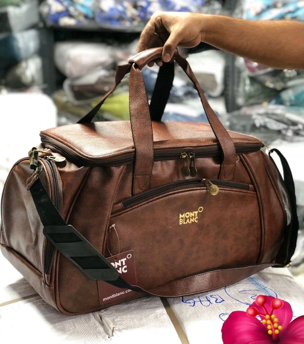 Travel bag  and Gym bag with Long adjustable belt  - Free