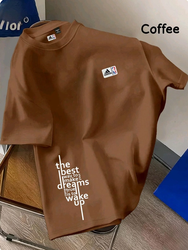 Round Neck Drop Shoulder Tshirt* - M38