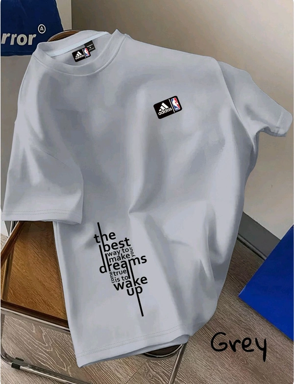 Round Neck Drop Shoulder Tshirt* - XL42