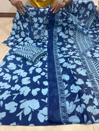 Embroidery Cotton Suit 2 - M