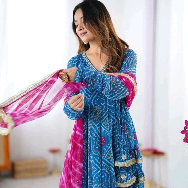 Anarkali Gown And Duppata 1 - XL