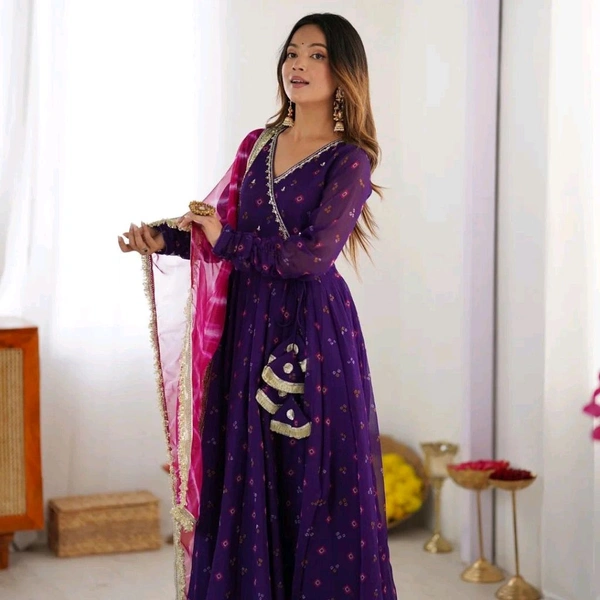 Anarkali Gown And Duppata 2 - M