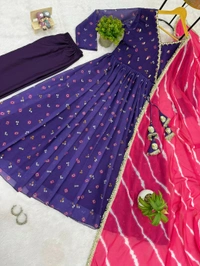 Anarkali Gown And Duppata 2 - M