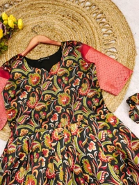 Kalamkari Maxi Dress 1 - S