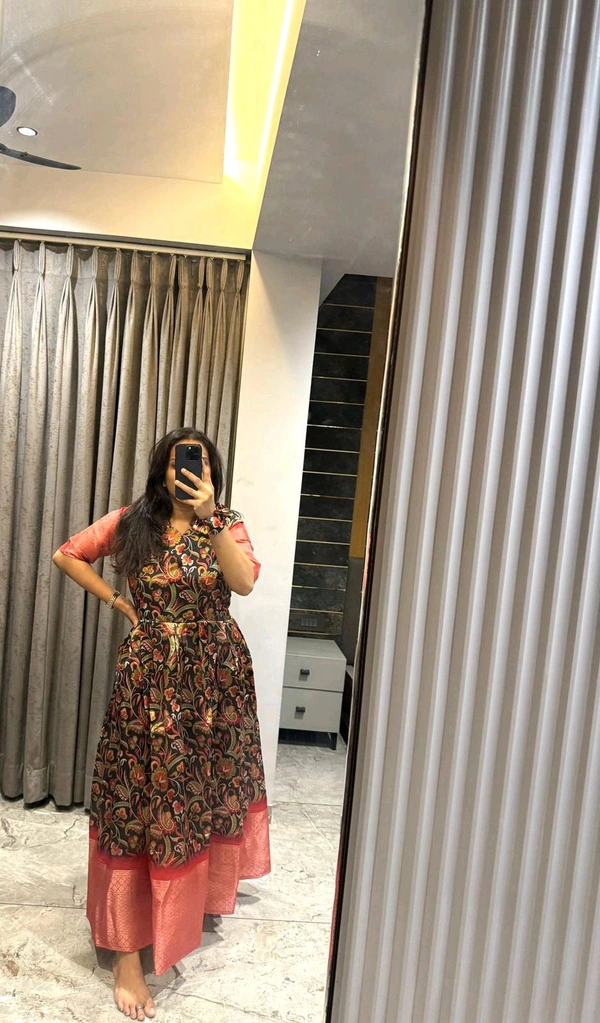 Kalamkari Maxi Dress 1 - M