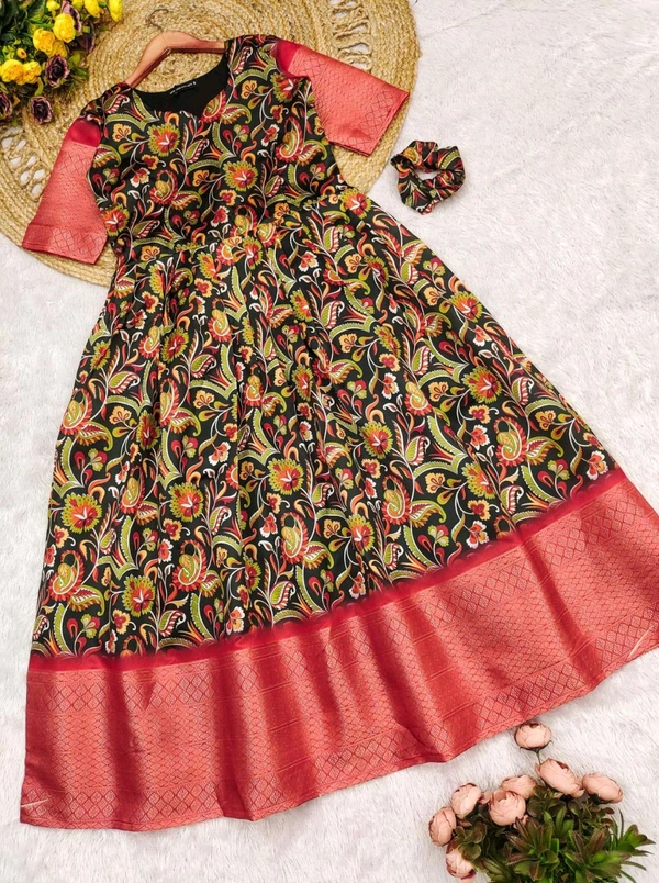 Kalamkari Maxi Dress 1 - M