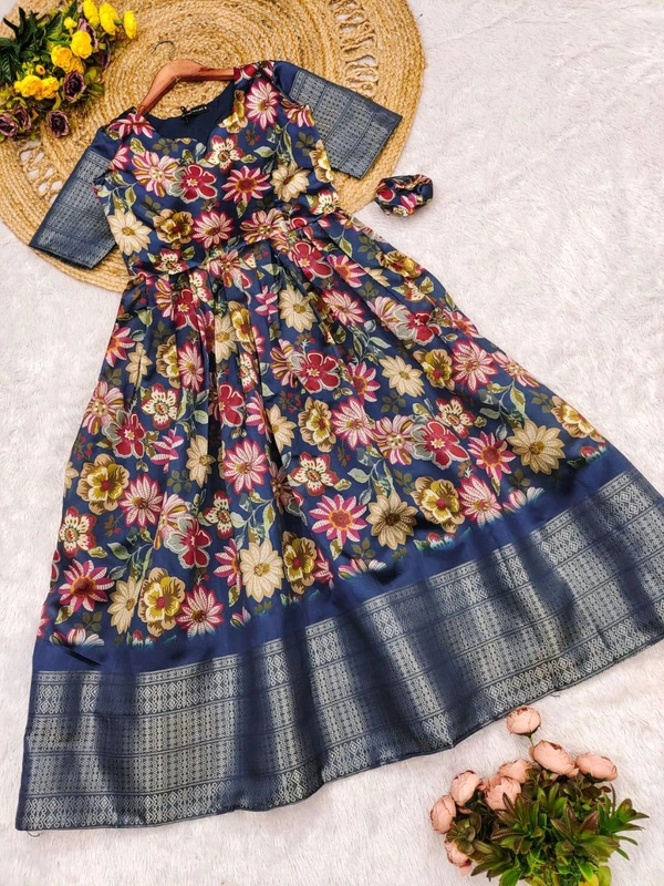 Kalamkari Maxi Dress 2 - S