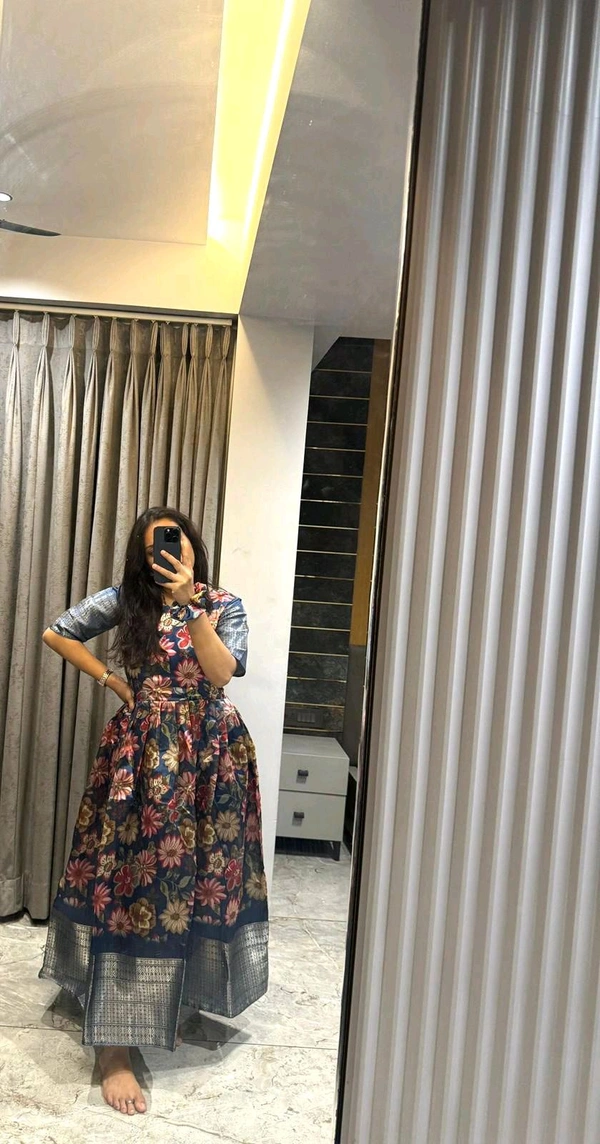 Kalamkari Maxi Dress 2 - M