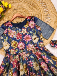Kalamkari Maxi Dress 2 - M