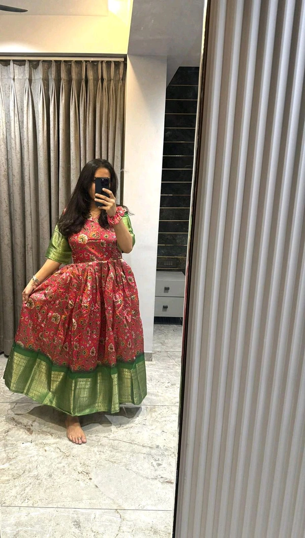 Kalamkari Maxi Dress 3 - XxL