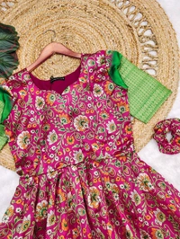 Kalamkari Maxi Dress 3 - XxL