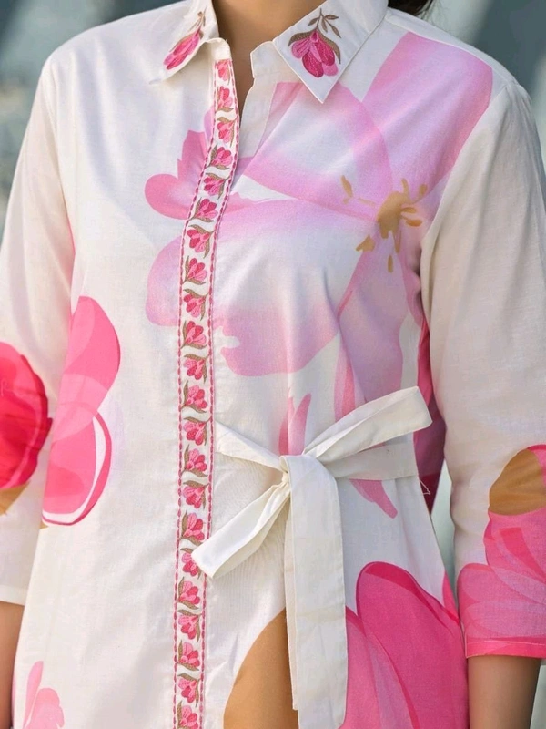 Alora Blood Co-ord Set - L