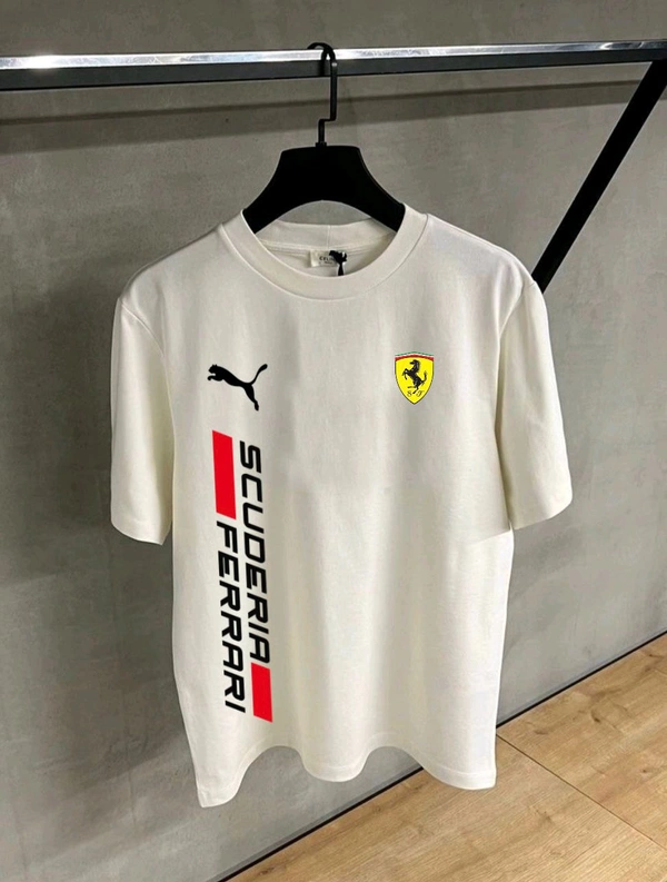 Round And Neck Drop Shoulder Tshirt 3 - M