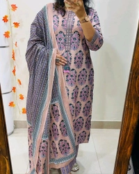 Cotton Kurta Set