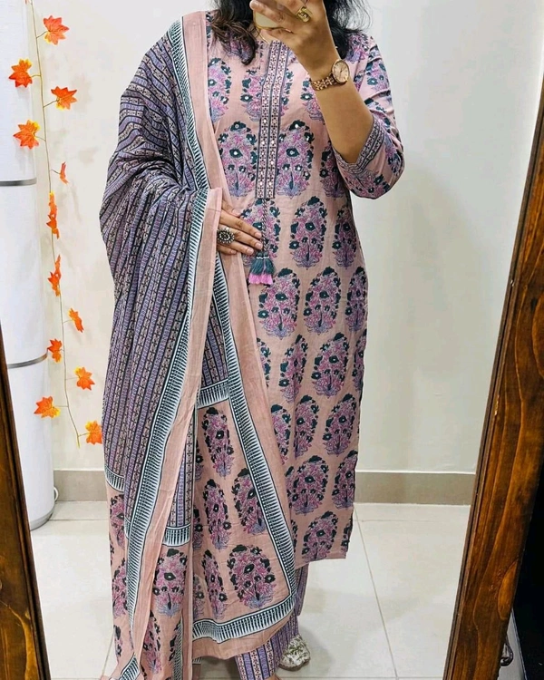 Cotton Kurta Set