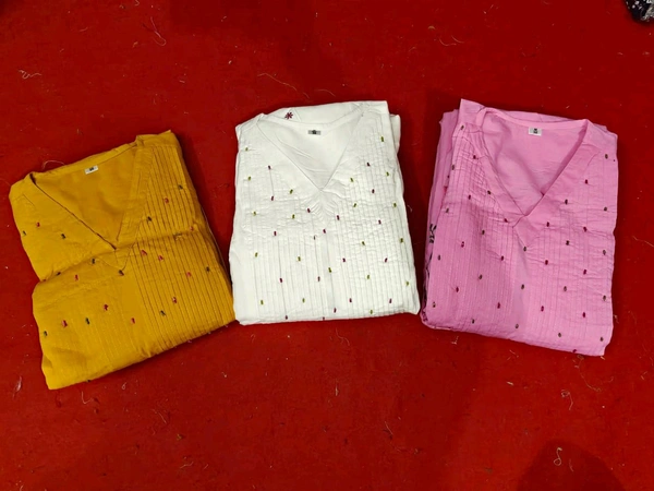 Pure Mul Cotton Kurta Set