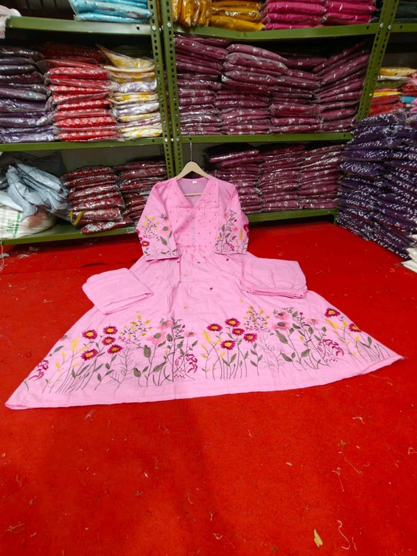 Pure Mul Cotton Kurta Set