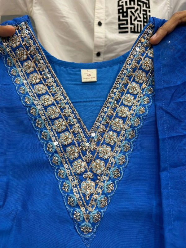 Floral Handork Kurta Set