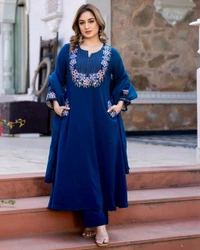 A Line Kurta Set