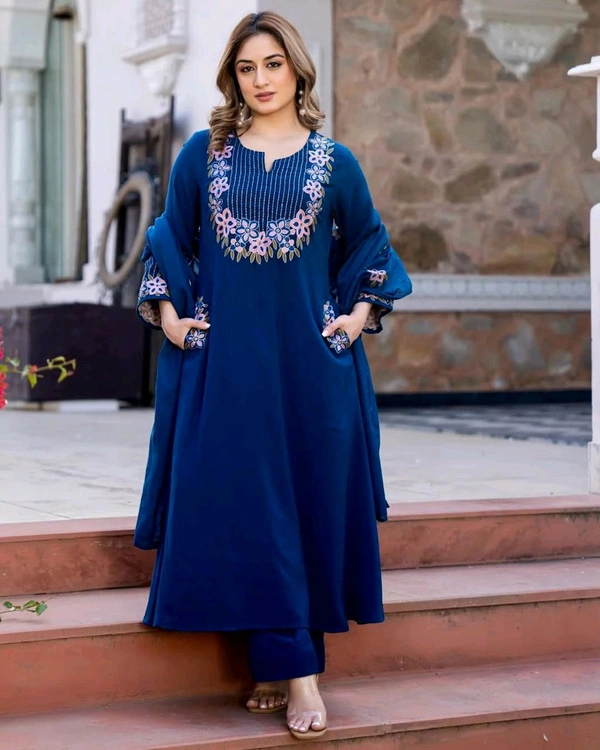 A Line Kurta Set