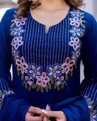 A Line Kurta Set