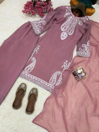 Chinnon Silk Kurta Set