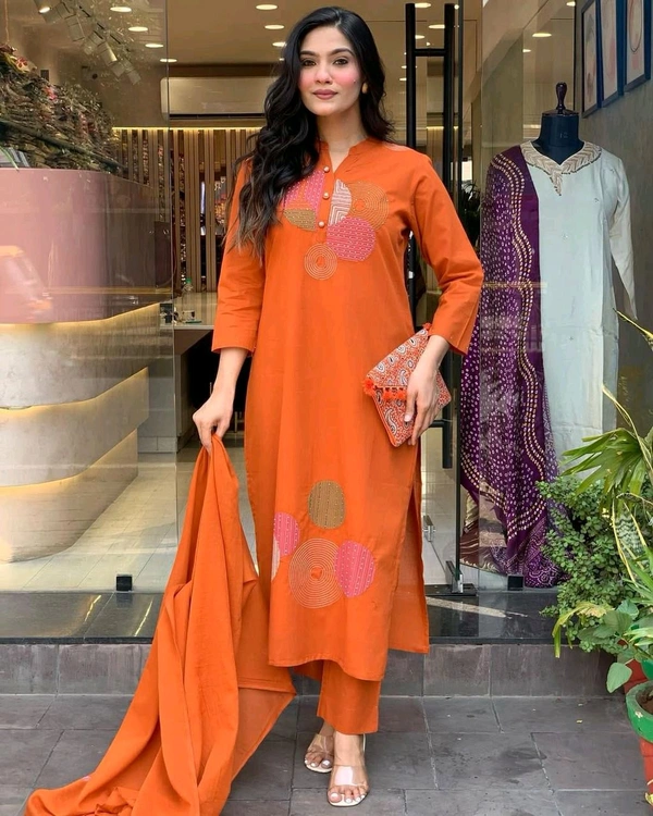 Roman Fabric Suit Set