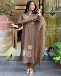 Roman Fabric Suit Set