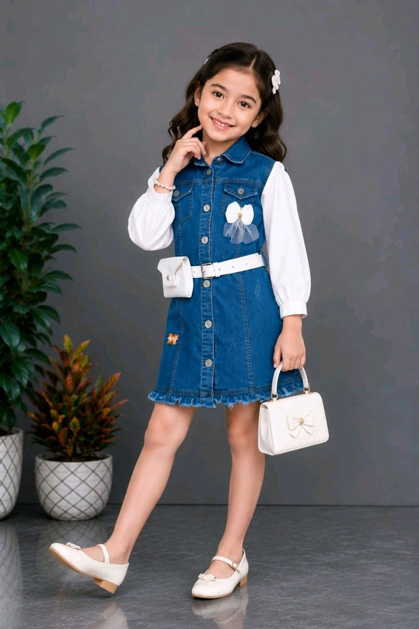 Kids Denim Dress