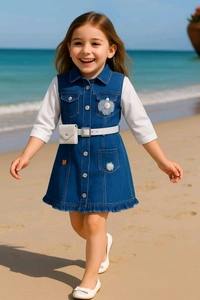 Kids Denim Dress